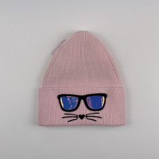 Шапка Lu-lu collection 0002 размер 54, 56, розовый