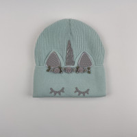 Шапка Lu-lu collection 0001 размер 54, 57, бирюзовый